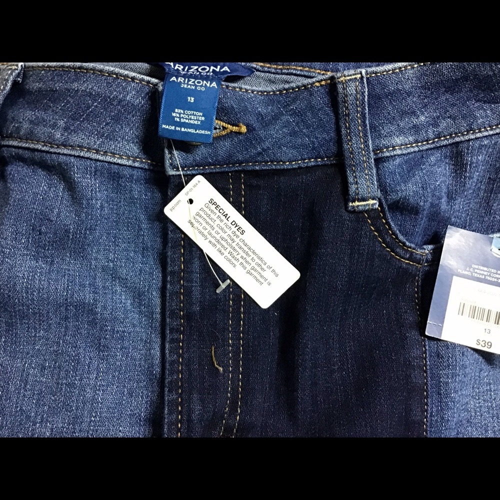 Colorblock jean skirt NWT - Picture 4 of 4